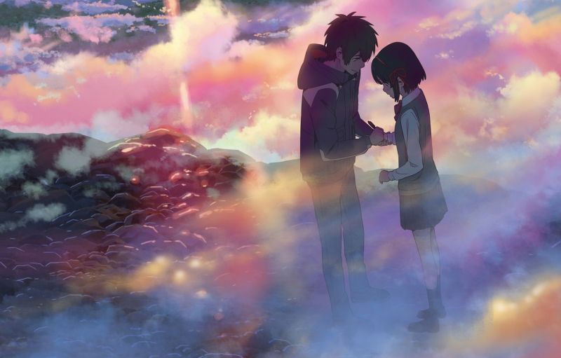 ánh sáng trong Your Name Shinkai Makoto ánh sáng trong Your Name Shinkai Makoto